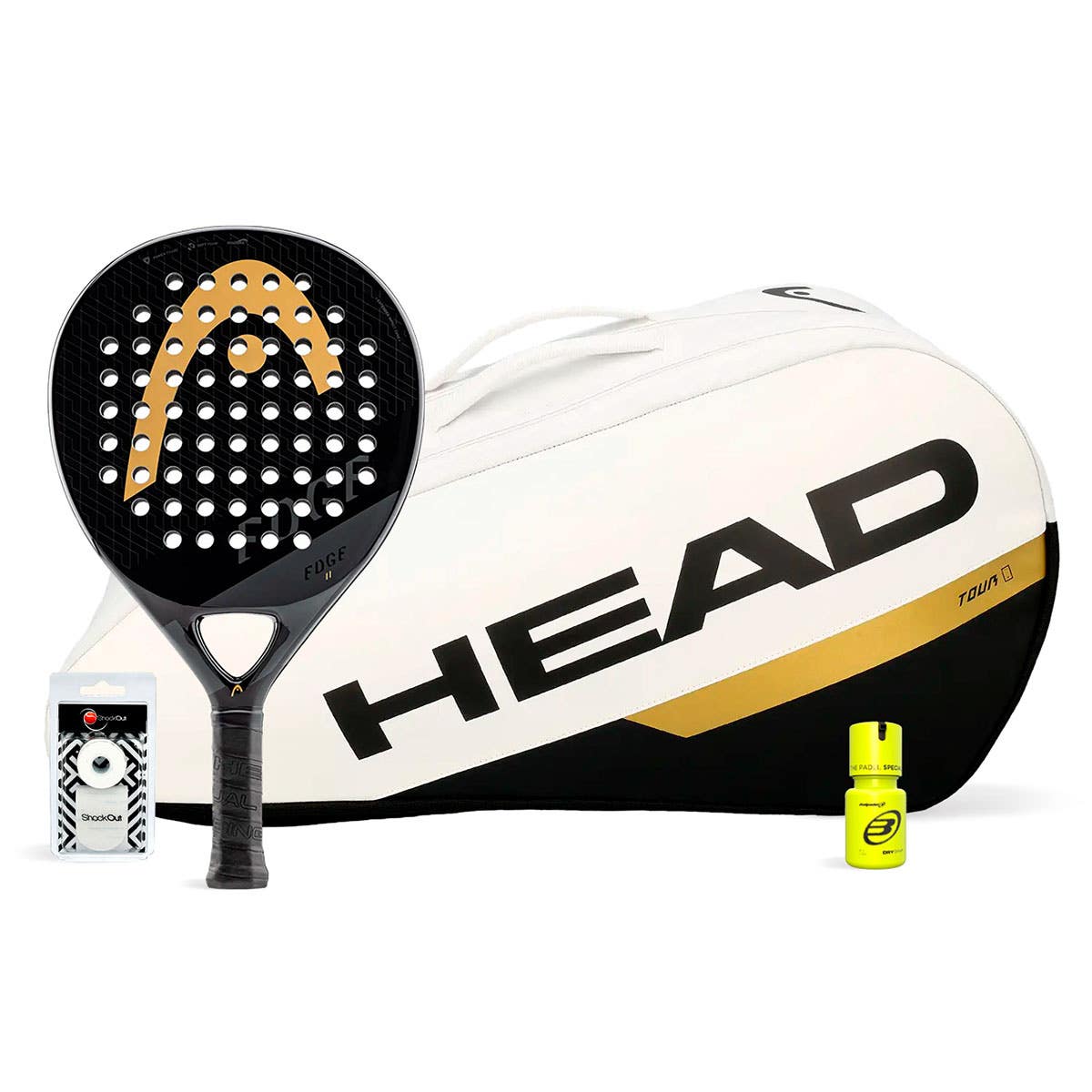 PACK HEAD EDGE 2 BLACK TOUR EDGE PRO DRY GRIP