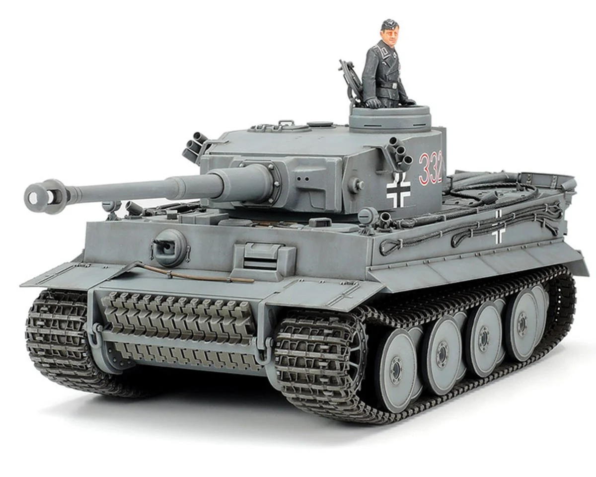 Tamiya 1/35 German Tiger I Early Prod. Plastic Model Kit Tank TAM25142