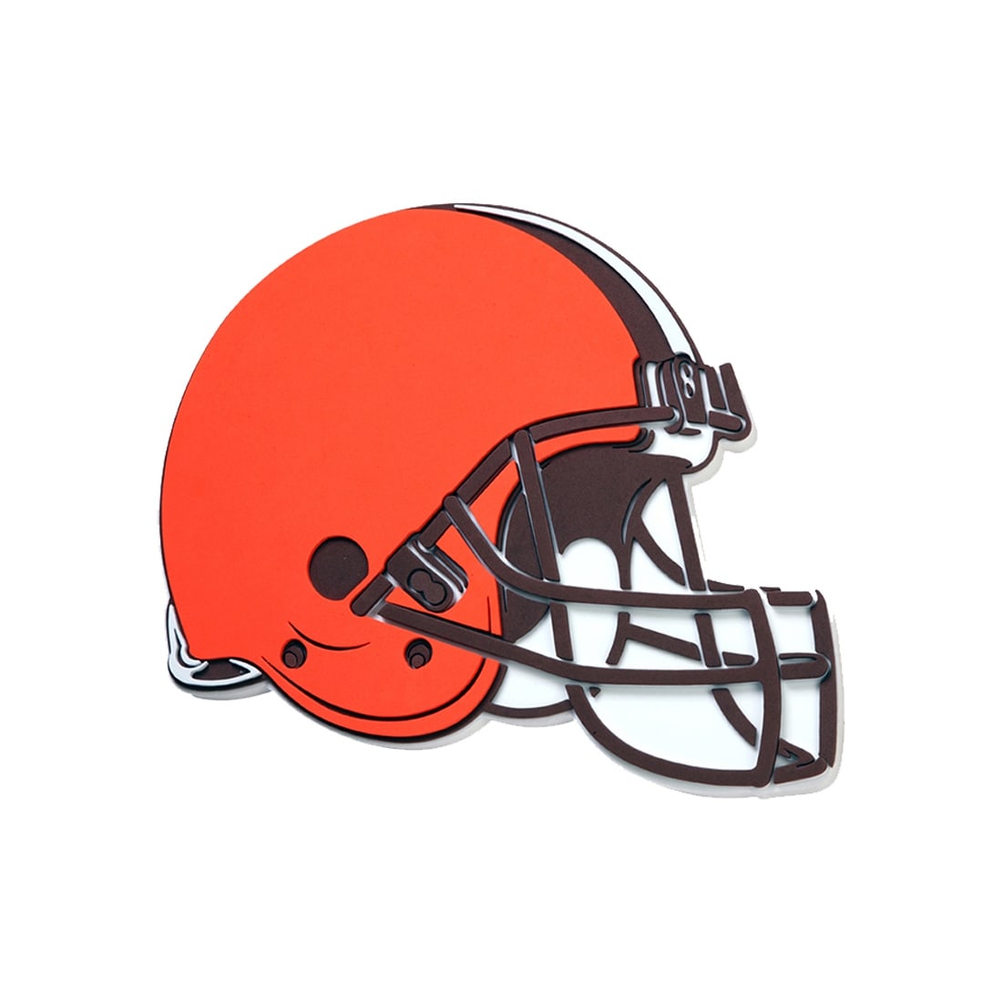 Cleveland Browns NFL 3D Foam Logo Wall Sign