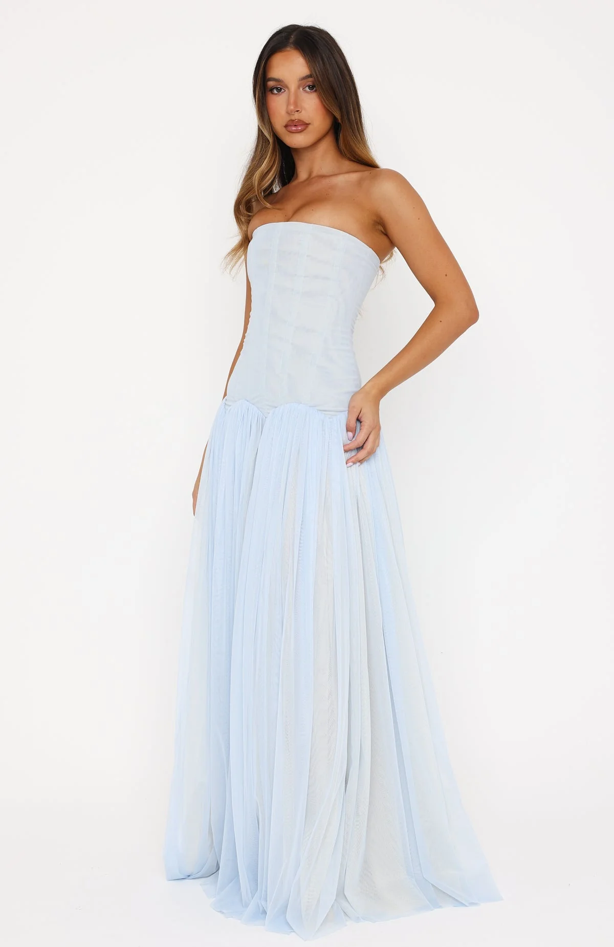 Magic Muse Maxi Dress Baby Blue