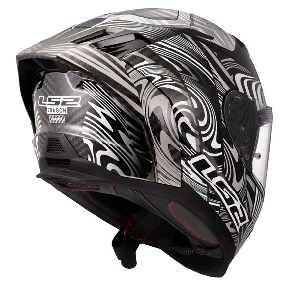 LS2 FF807 DRAGON ENTHUM Full Face Helmet - GrayRef: LS1019
