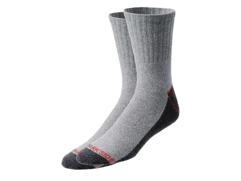 Lot de 2 paires de chaussettes de travail homme