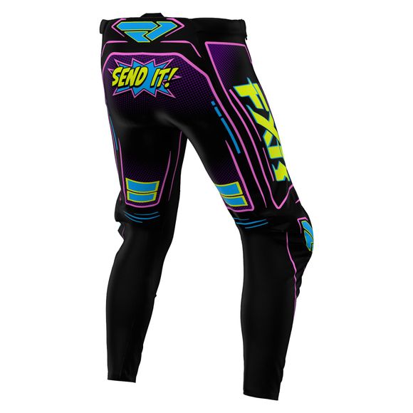 CHILDREN FXR PODIUM cross pants - Purple / BlackRef: FXR1746