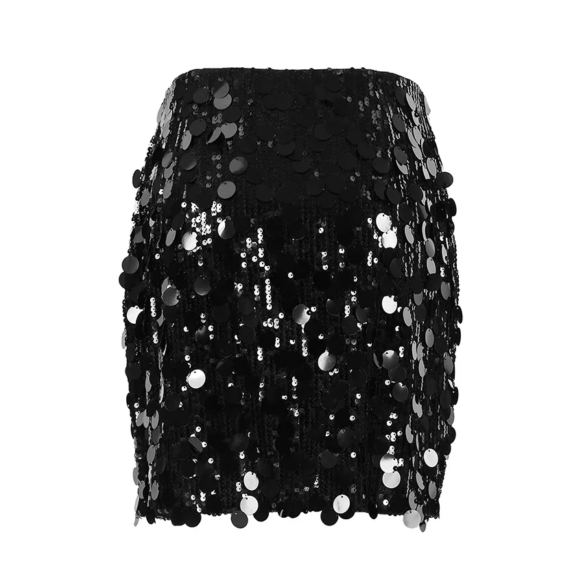 Aziel Sequin Mini Skirt