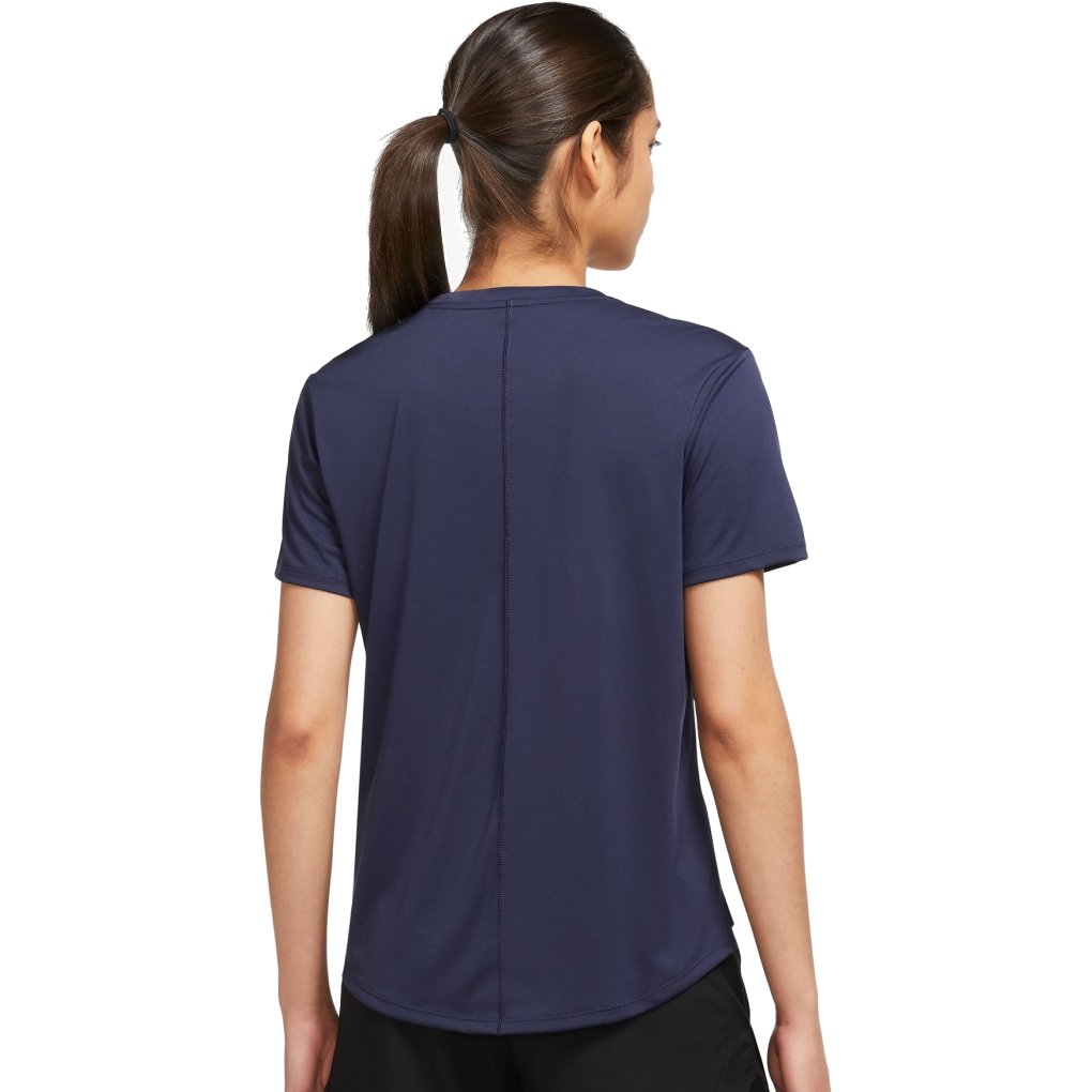 Nike Dri-FIT Swoosh Short Sleeve Top Women - purple ink/disco purple FB4696-555