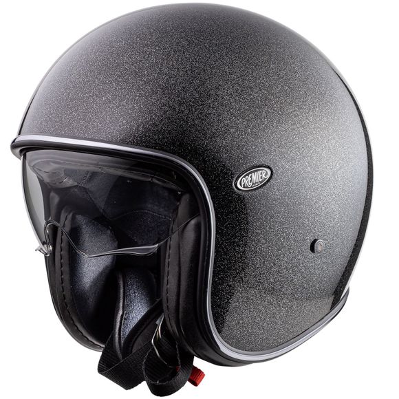 Casque jet Premier VINTAGE - U9 GLITTER - GrisRef : PE0320