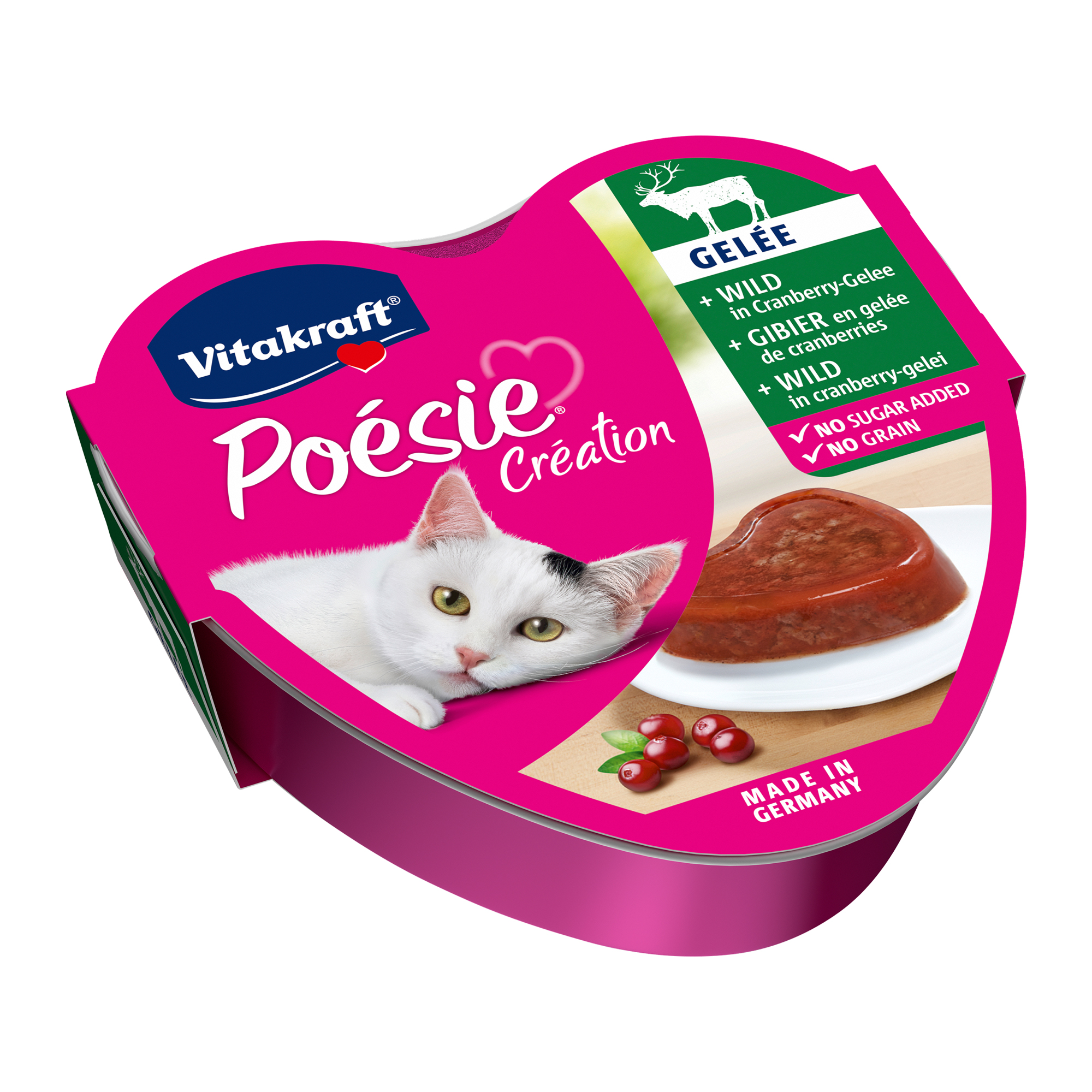 Vitakraft Poésie Wild in Cranberry Jelly - 15 xr85 g