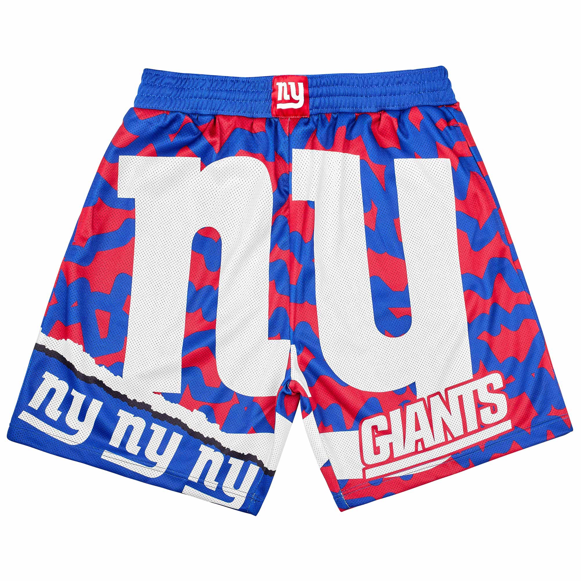 New York Giants Mitchell & Ness Jumbotron 2.0 NFL Shorts