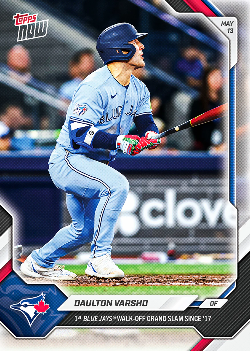 Daulton Varsho - 2026 MLB Topps NOW® - Card 197 - PR: 619