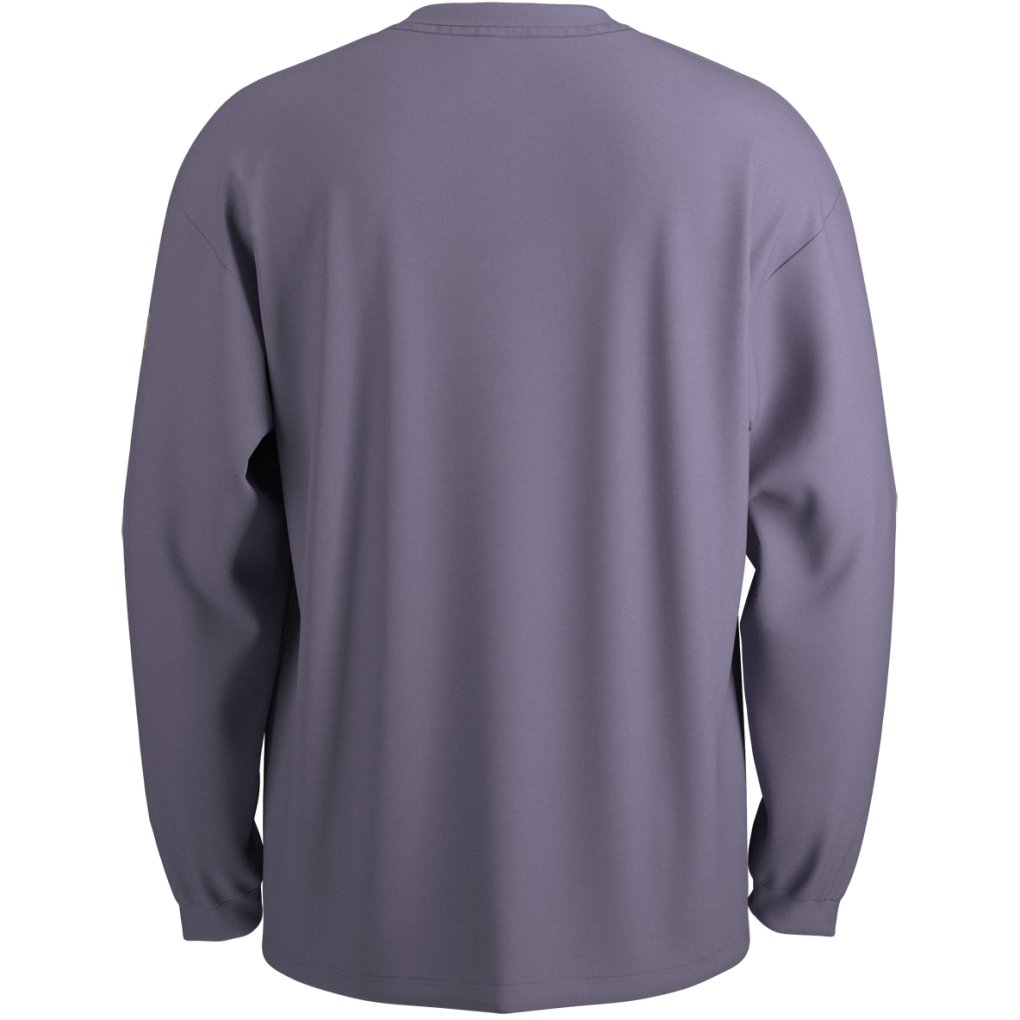 Maloja SaccaroM. Heavy Organic Cotton Longsleeve Men - shaded purple 8988