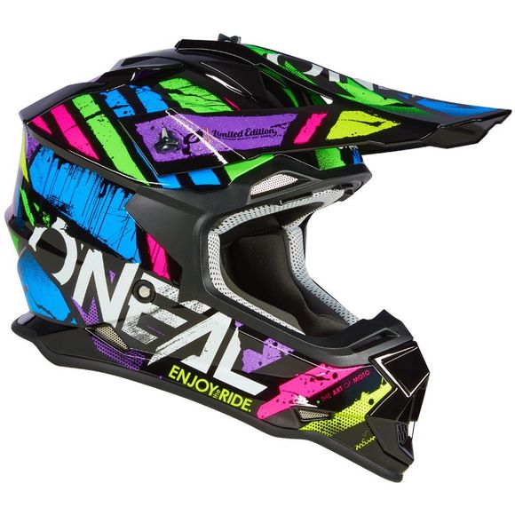 O'Neal 2SRS cross helmet - GLITCH V.23 2024 - MulticolorRef: OL1873