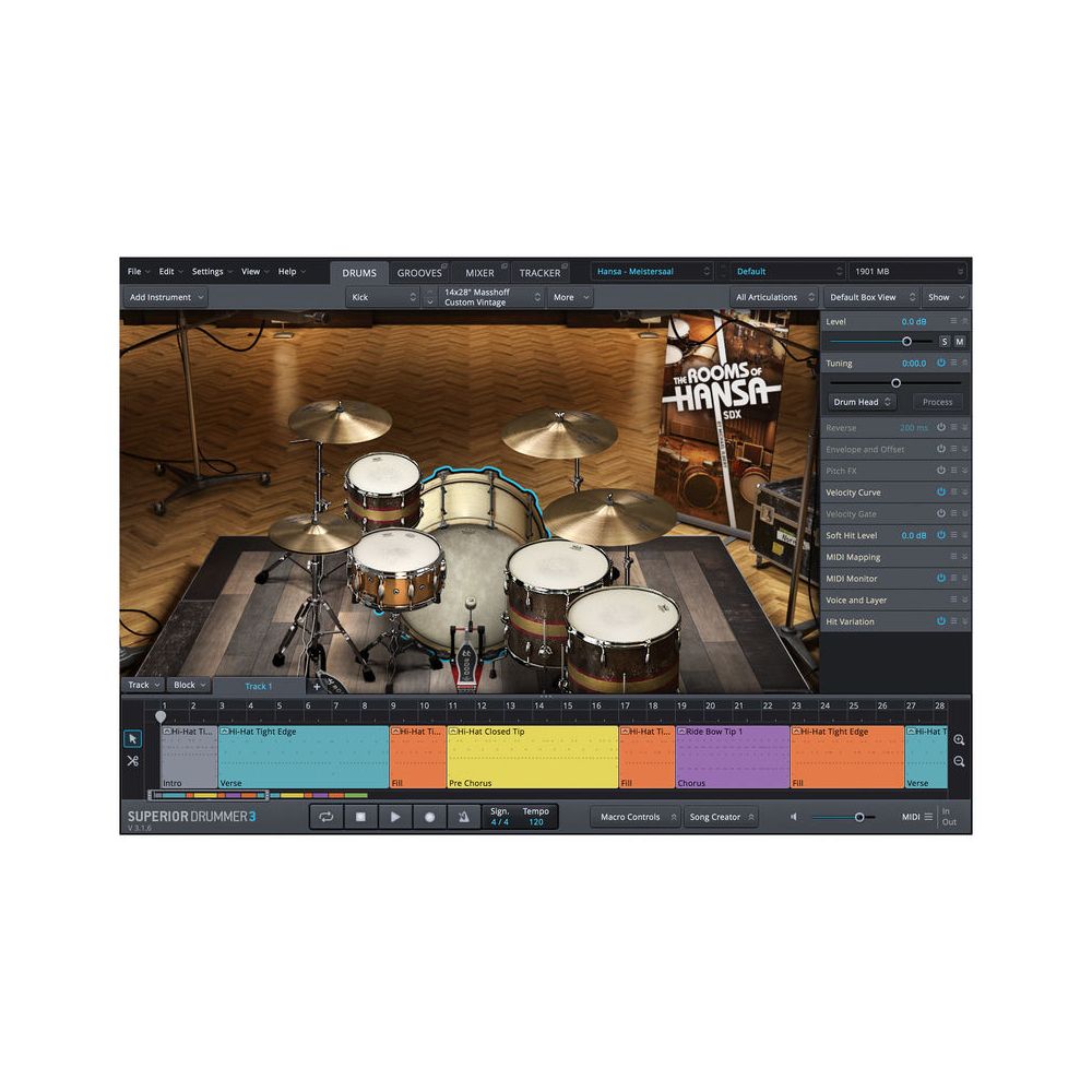 Toontrack SDX The Rooms of Hansa – Thomann Ireland