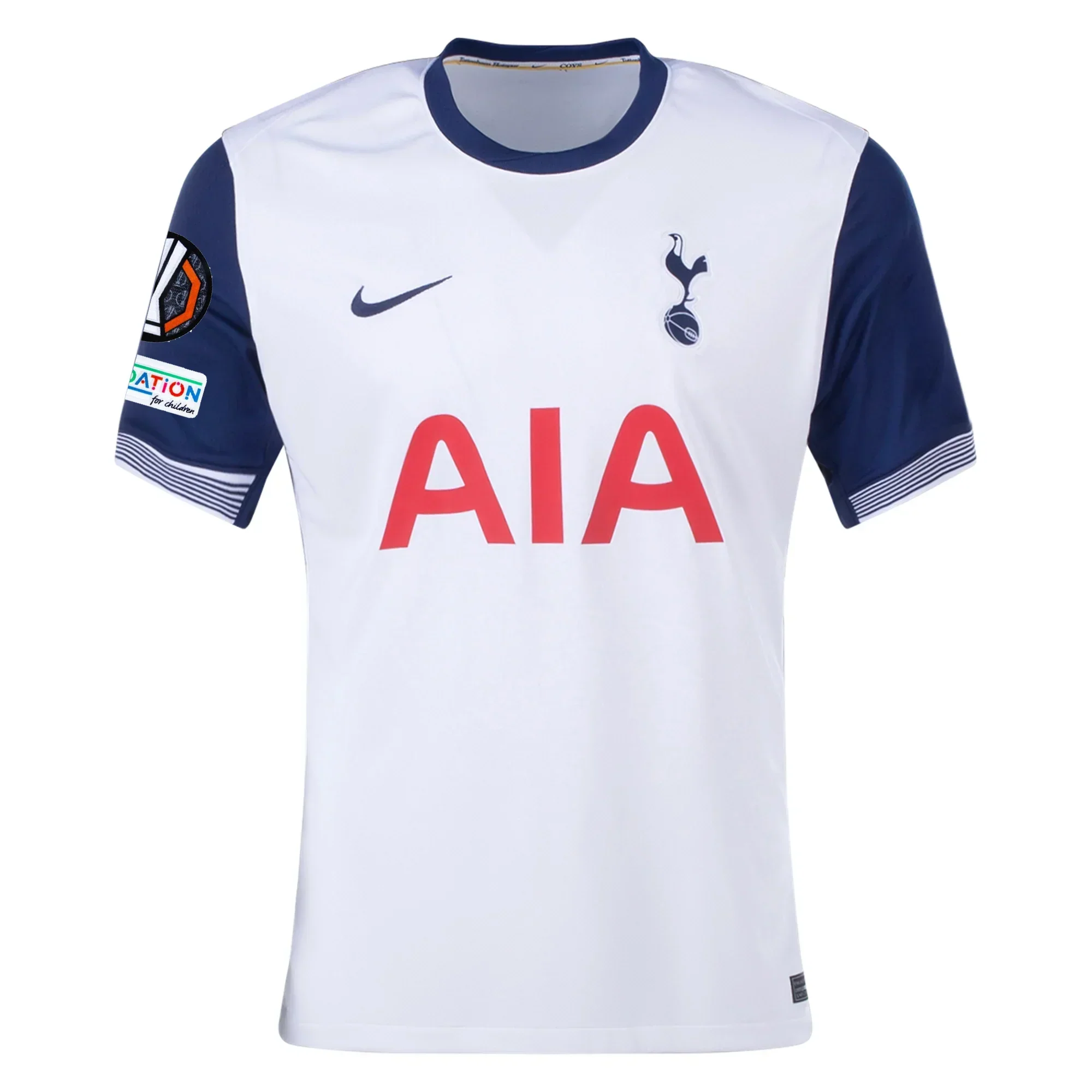 Tottenham Home Jersey w/ Europa League Patches 24/25 (White/Binary Blue)