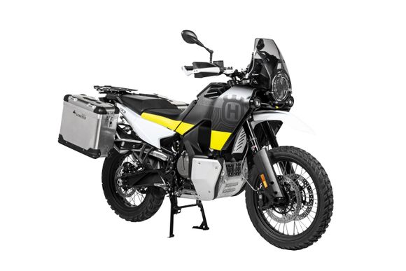 Touratech ZEGA Pro 31/38 suitcase - Gray support included - AluminumRef: Trt01146A / 01-414-5730-0