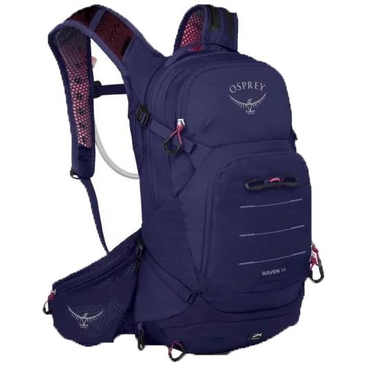 Osprey Raven 14 Backpack + 2.5L Hydration Pack Women - Deep Fig