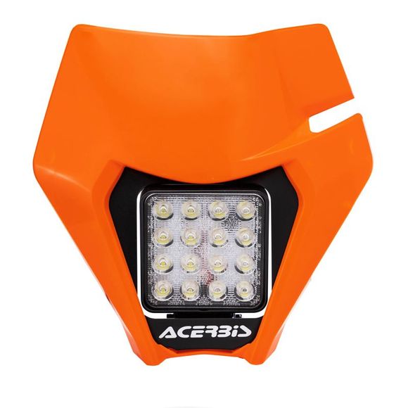 Acerbis ORANGE headlight plate - OrangeRef: AE3266 / 0024303.011.016
