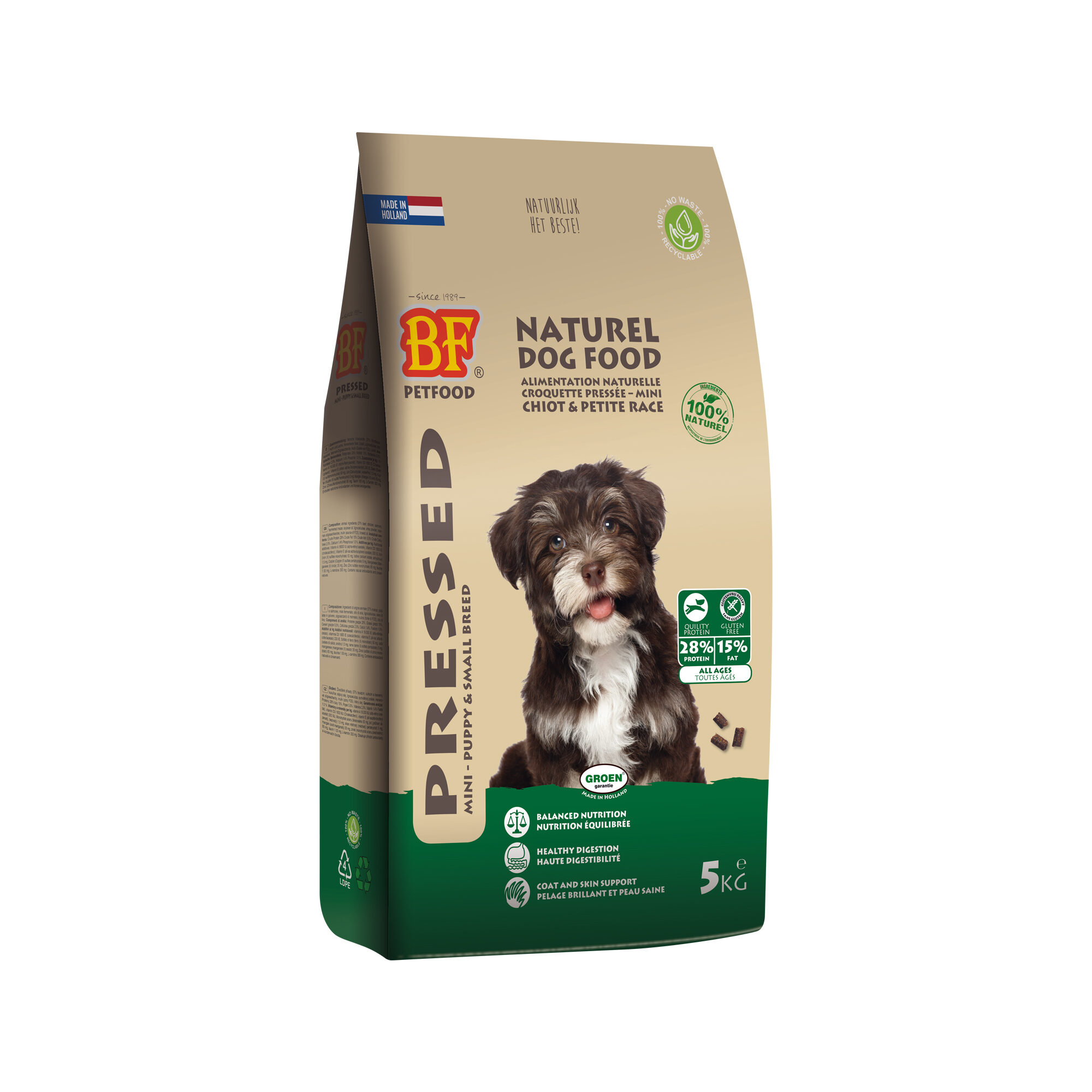 BF®Petfood Pressed Mini Puppy & Small Breed