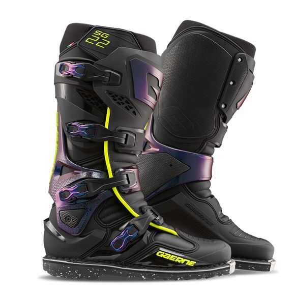 Bottes cross Gaerne SG22 2025 - Jaune / IridiumRef : GA0260