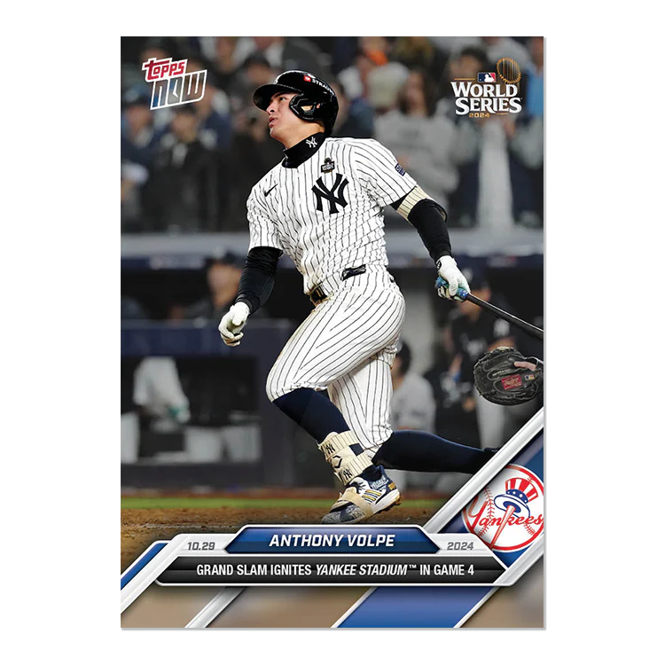 Anthony Volpe - 2024 MLB Topps NOW® Card 874 - LOOK FOR AUTO-RELICS