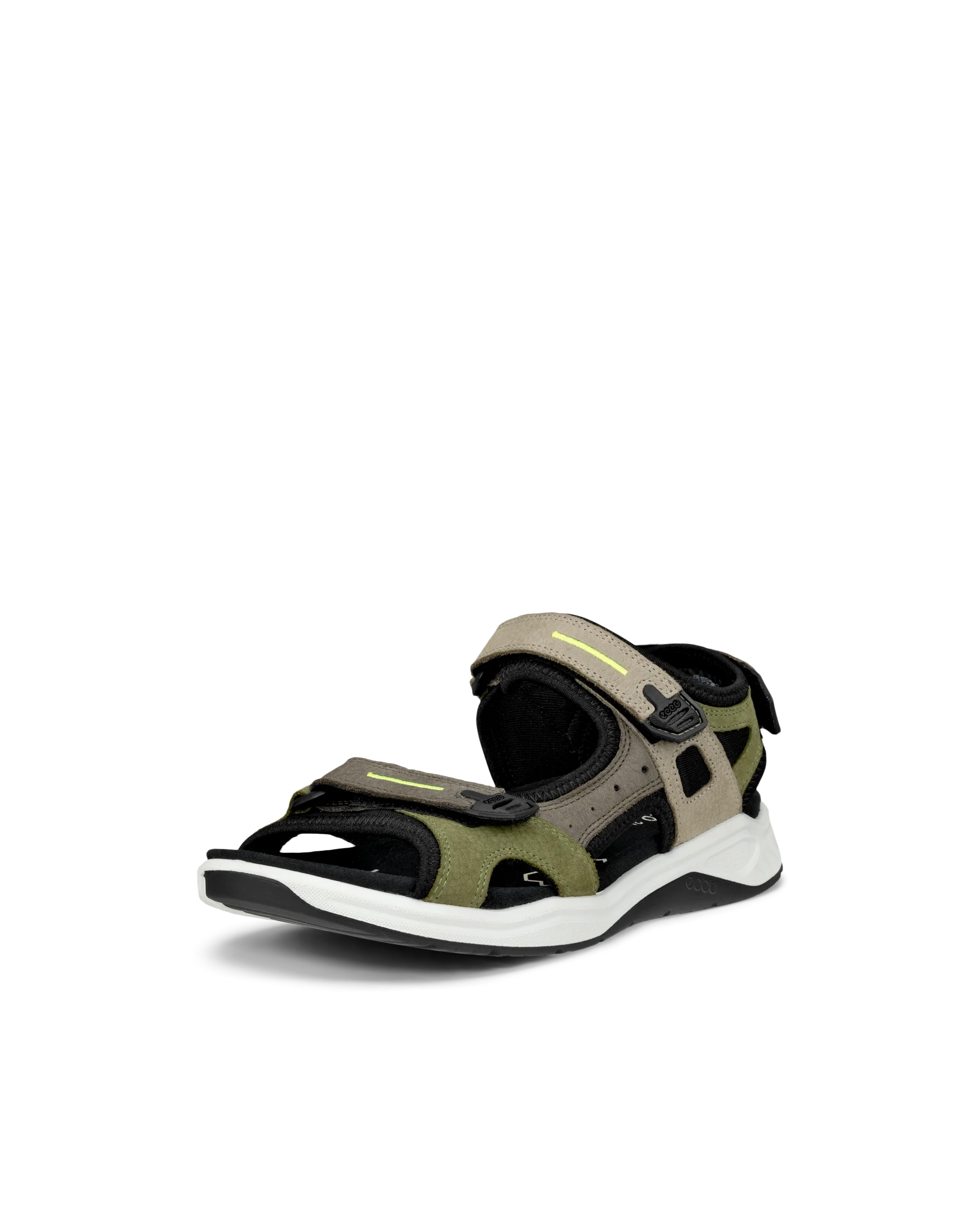 ECCO X-TRINSIC K Kinder Trekkingsandale aus Nubukleder Grün