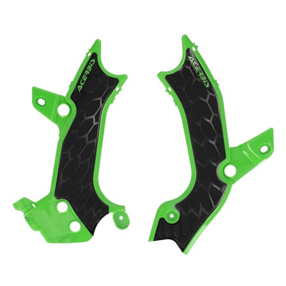 Acerbis X-GRIP frame protector - Green / BlackRef: AE6184
