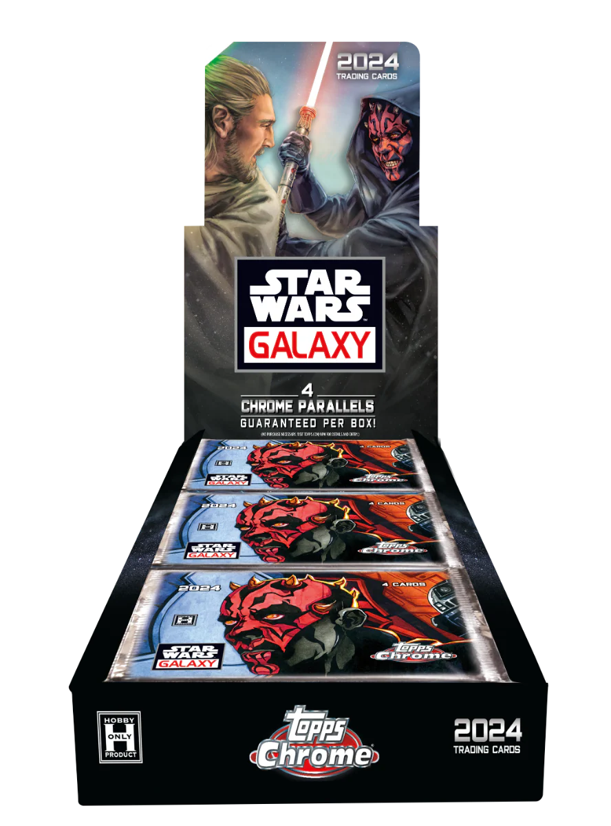 2024 Topps® Star Wars Chrome Galaxy - Hobby Box