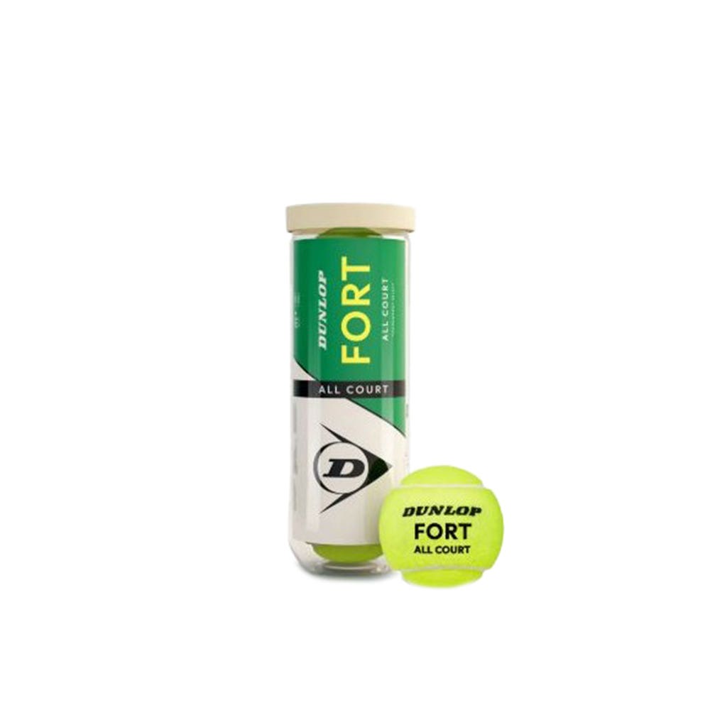 CAN OF 3 DUNLOP FORT ALL COURT TS 3PET