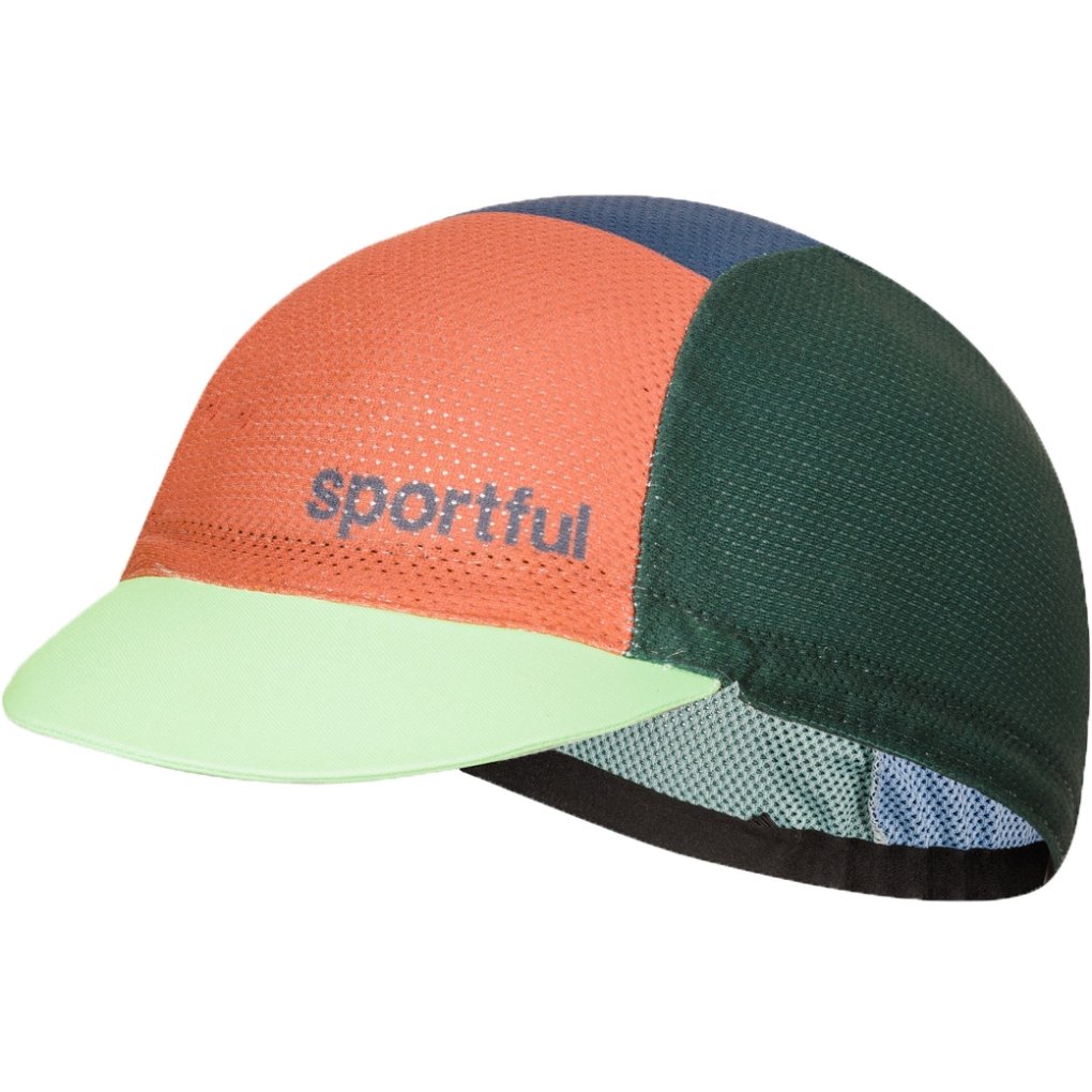Sportful Classic Cycling Cap - 315 Oblivion Green Blue Red Green