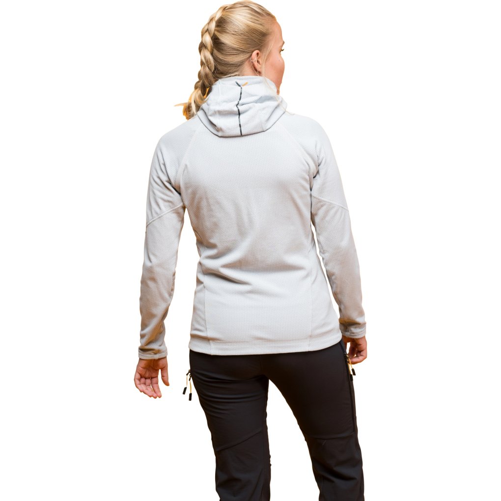 Bergans Y MountainLine Wooltech Midlayer Jacket Women - pearl grey