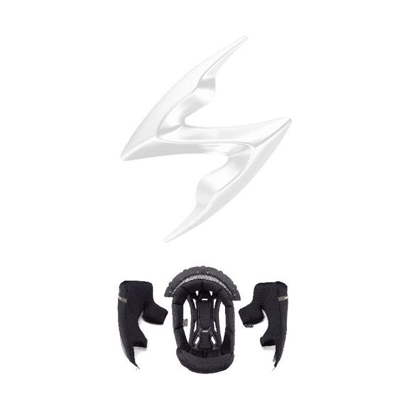 Cheek pads and head liner Scorpion Exo EXO-1400 (EVO) / EXO-1400 (EVO) II (CARBON) AIR - BlackRef : SC1083