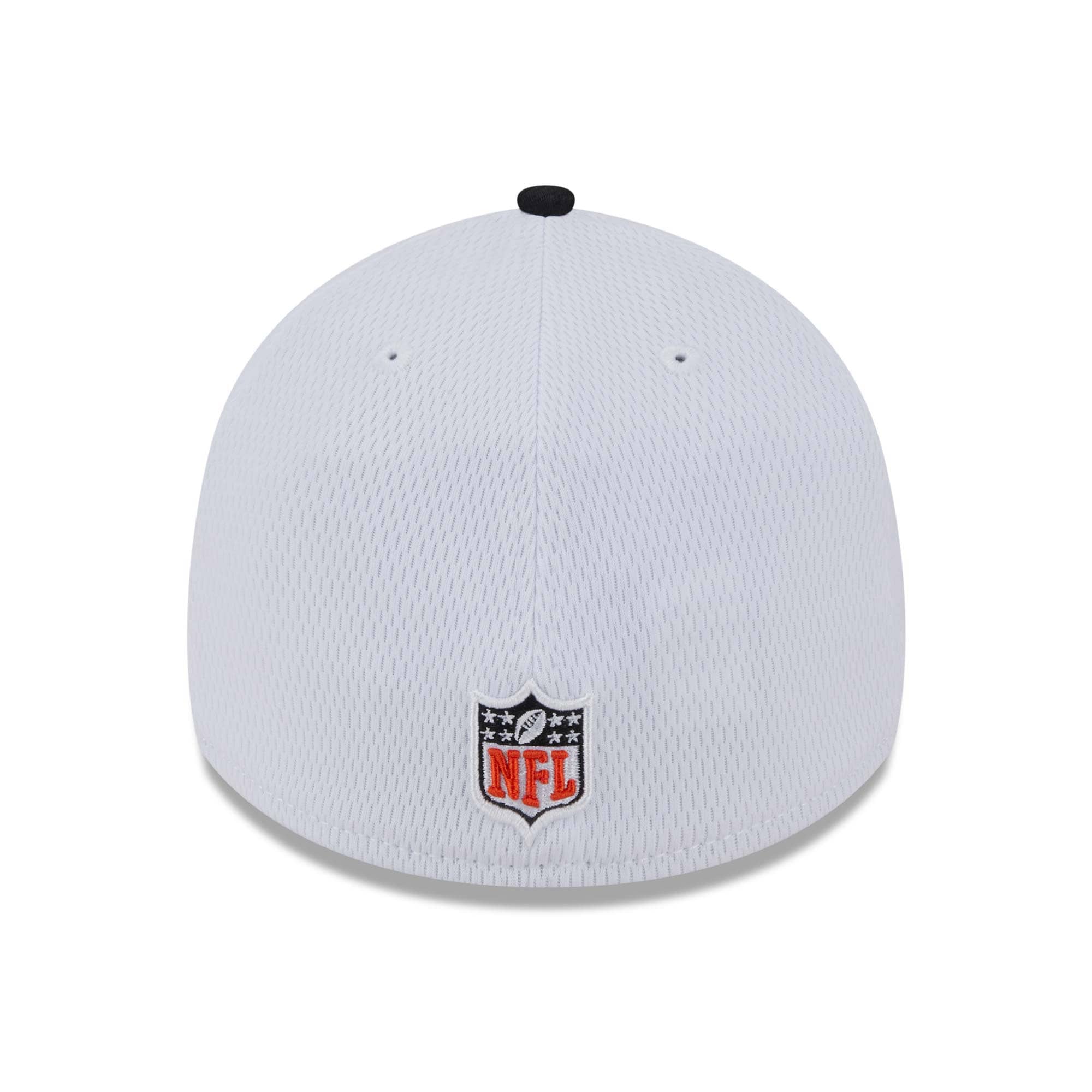 Cincinnati Bengals On Field 2023 NFL Sideline New Era 39THIRTY Flex Cap White