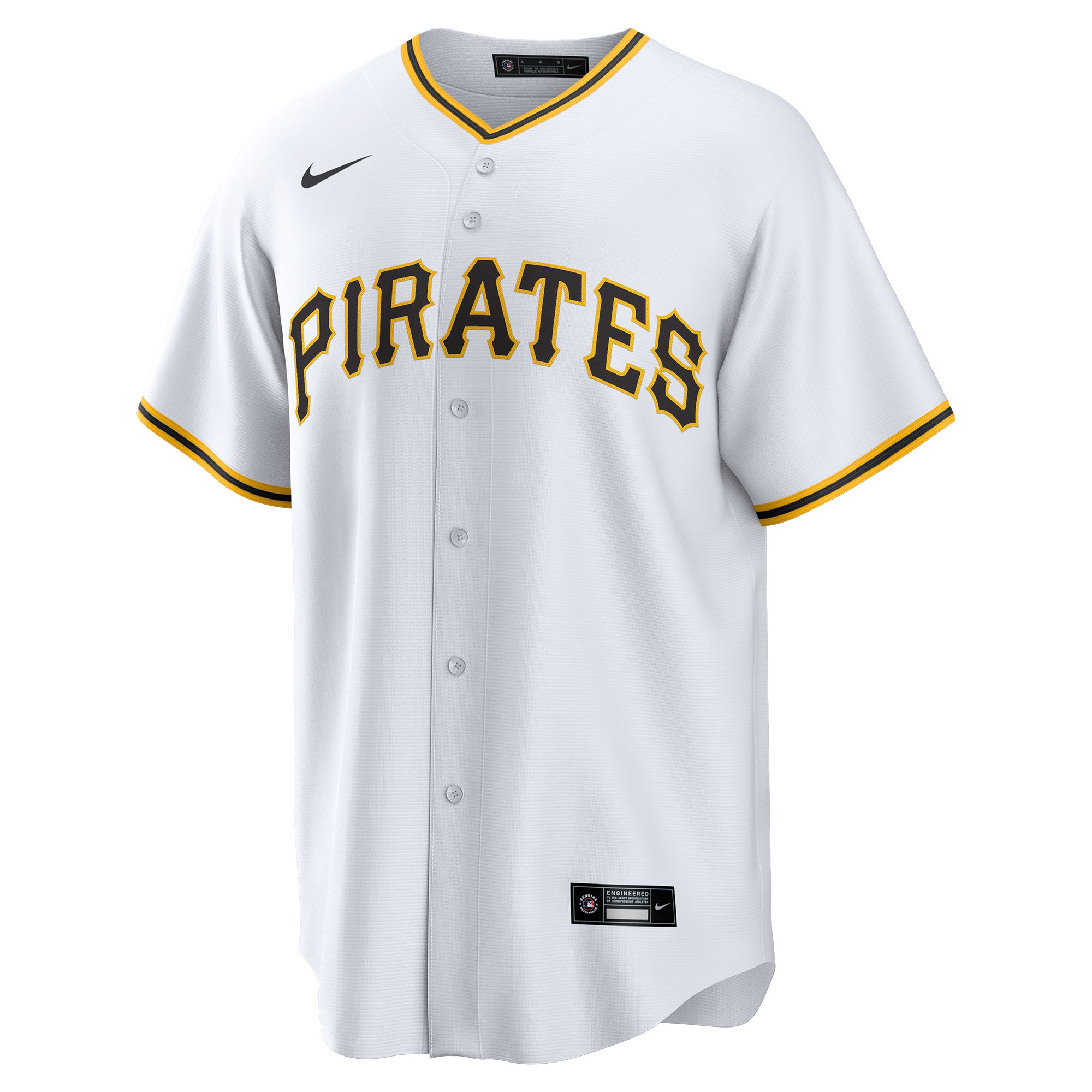 Pittsburgh Pirates Nike MLB Home Jersey White