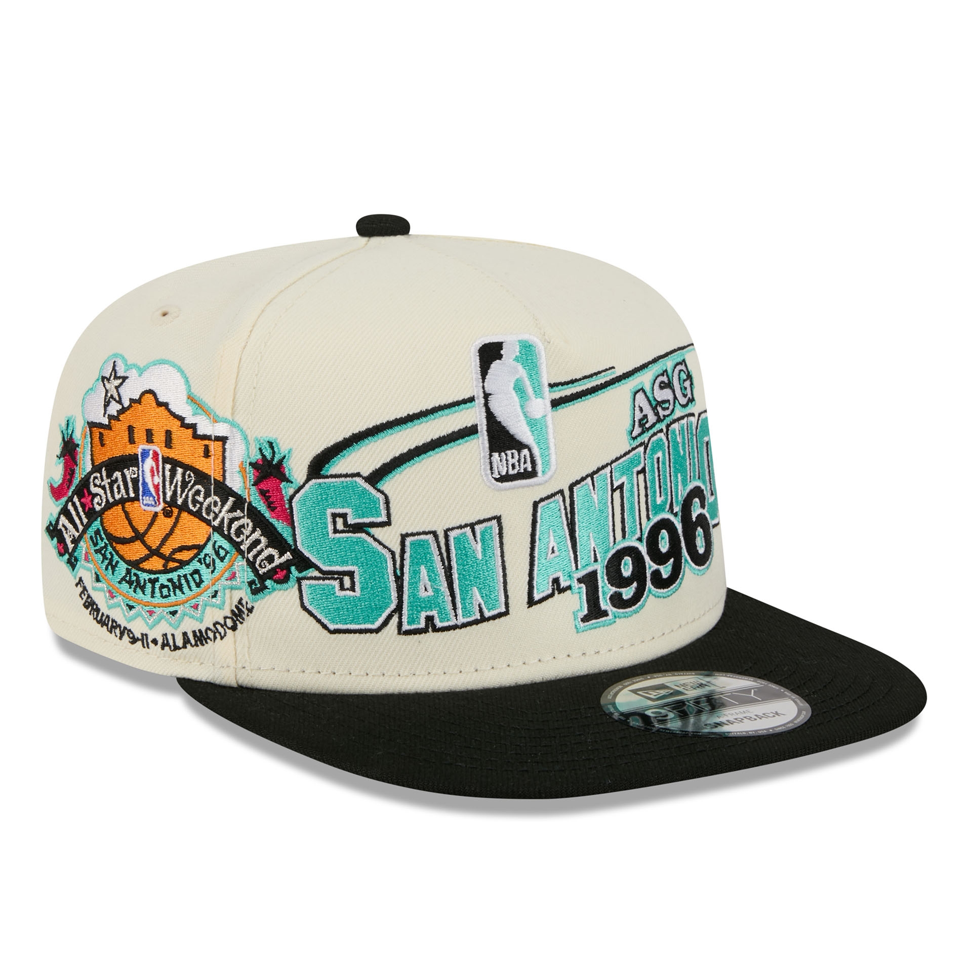 1996 NBA All-Star Game San Antonio 9FIFTY A-Frame Snapback Cap