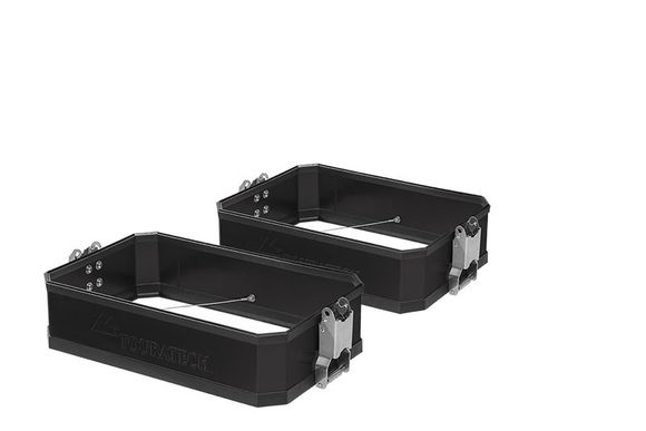 Touratech suitcase Extension for original suitcase - BOOSTER volume (pair) - BlackRef: Trt00913A / 01-050-1013-0