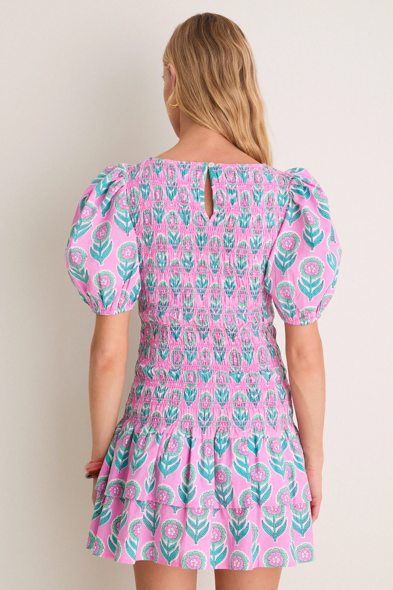 Lilac Buta Nova Mini Dress