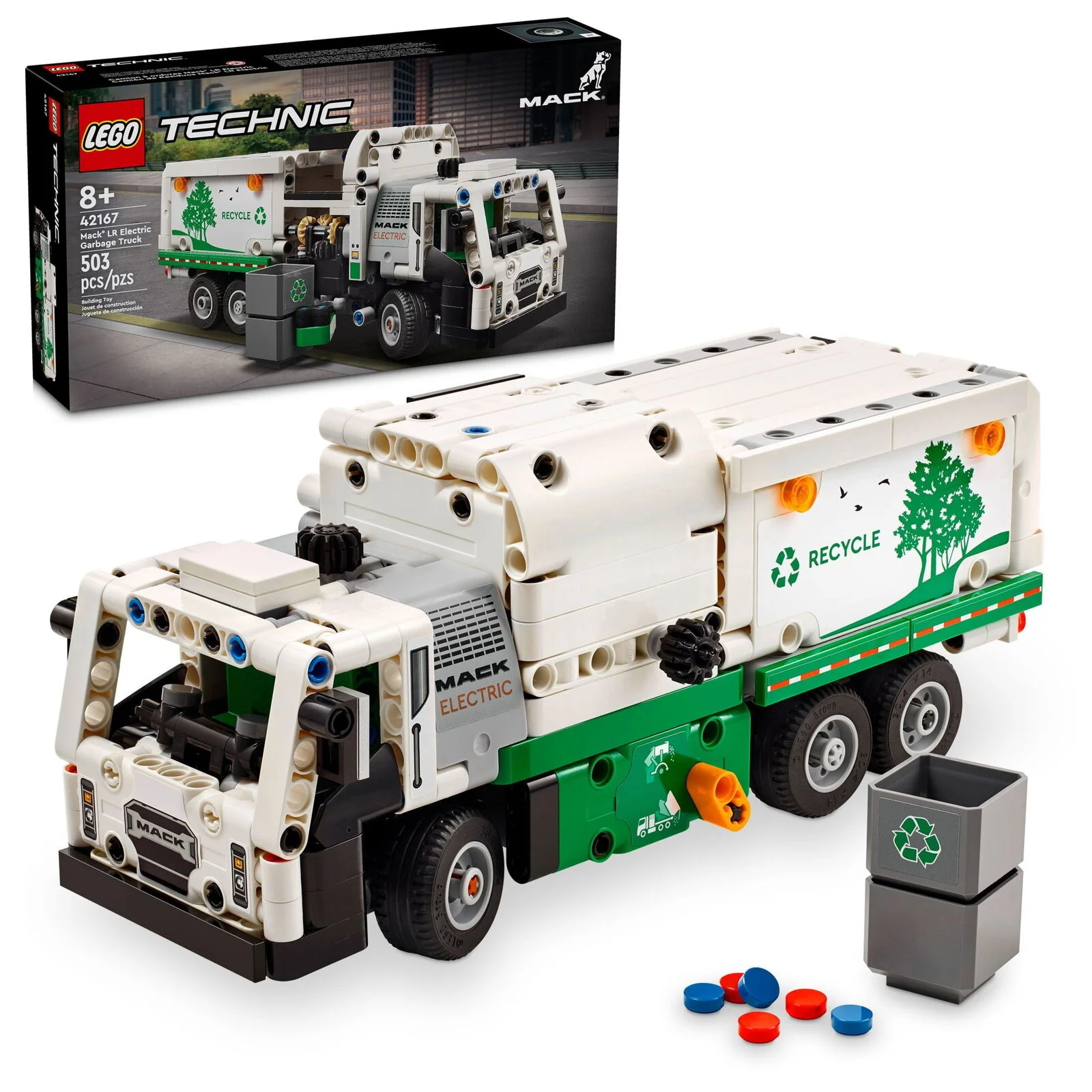42167 Mack® LR Electric Garbage Truck LEGO