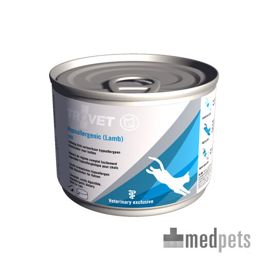 TROVET Hypoallergenic LRD (Lamb) Cat - 6 x 200g Tins