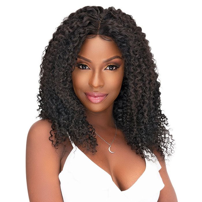 Janet Collection Melt 100% Virgin Remy Human Hair Weave 3 Pcs + 13X5 HD Lace Closure - BRAZILIAN BOHEMIAN 14/16/18