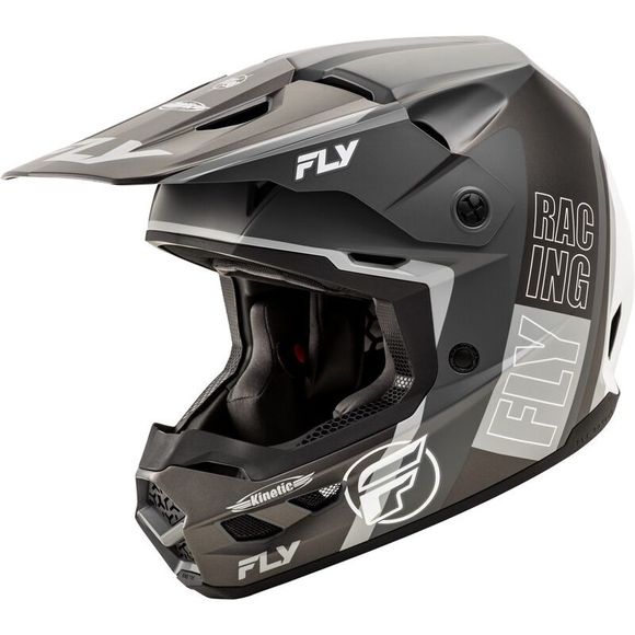Fly KINETIC RALLY 2025 cross helmet - GrayRef: FL1522