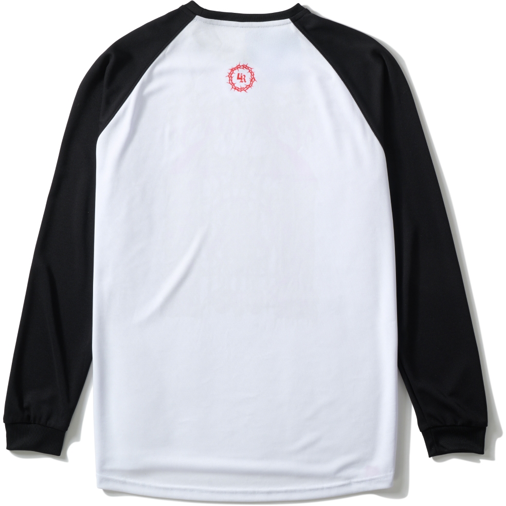 Loose Riders Fast As F*ck Long Sleeve Jersey Men - Judgement Day White