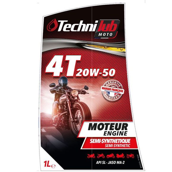 Technilub 4T 20W-50 1L Universal engine oilRef: tlb0010 / ART -010156
