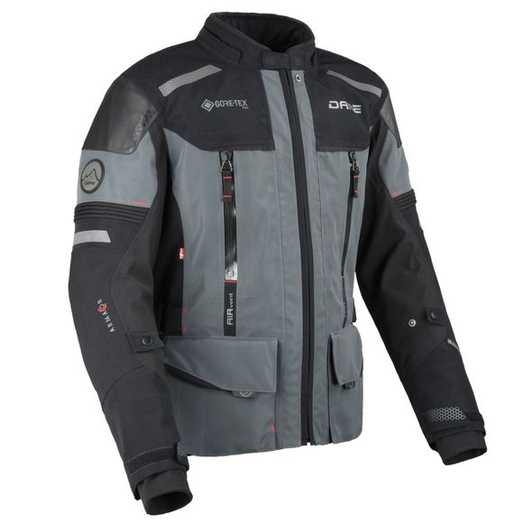 Veste Moto Dane BORNHOLM PRO - Noir / GrisRef : DAN0002