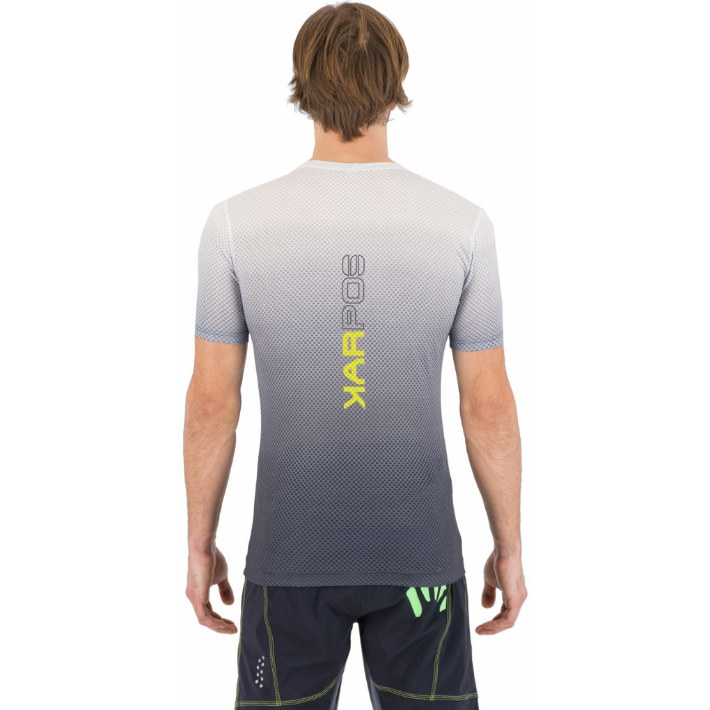 Karpos Verve Mesh Baselayer T-Shirt Men - vulcan/bright white