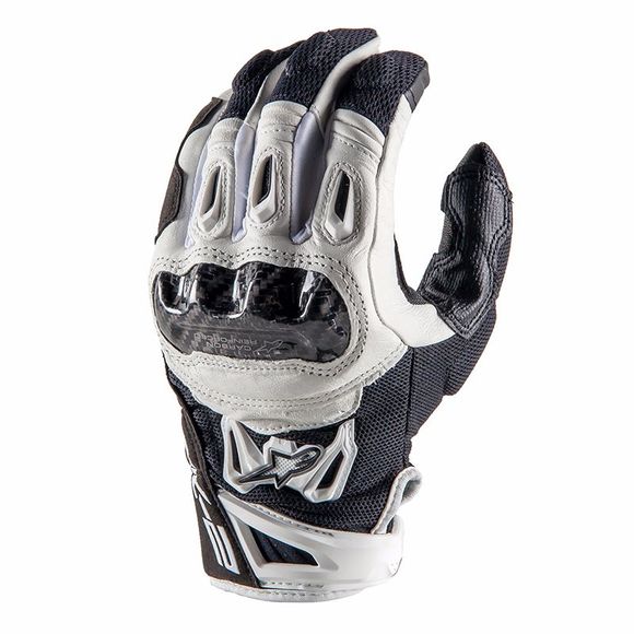 Gants Alpinestars SMX-2 AIR CARBON V2 - Noir / BlancRef : AP10813
