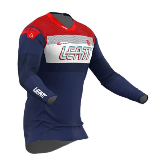 Leatt 5.5 ULTRAWELD 2024 cross jersey - BlueRef: LB0734