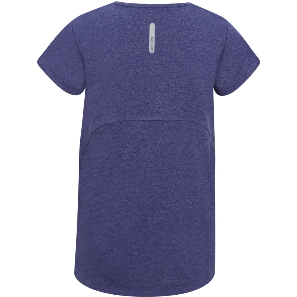 Trollkids Preikestolen T-Shirt Girls - Violet Blue