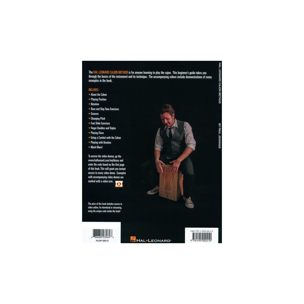 Hal Leonard Cajon Method – Thomann Ireland