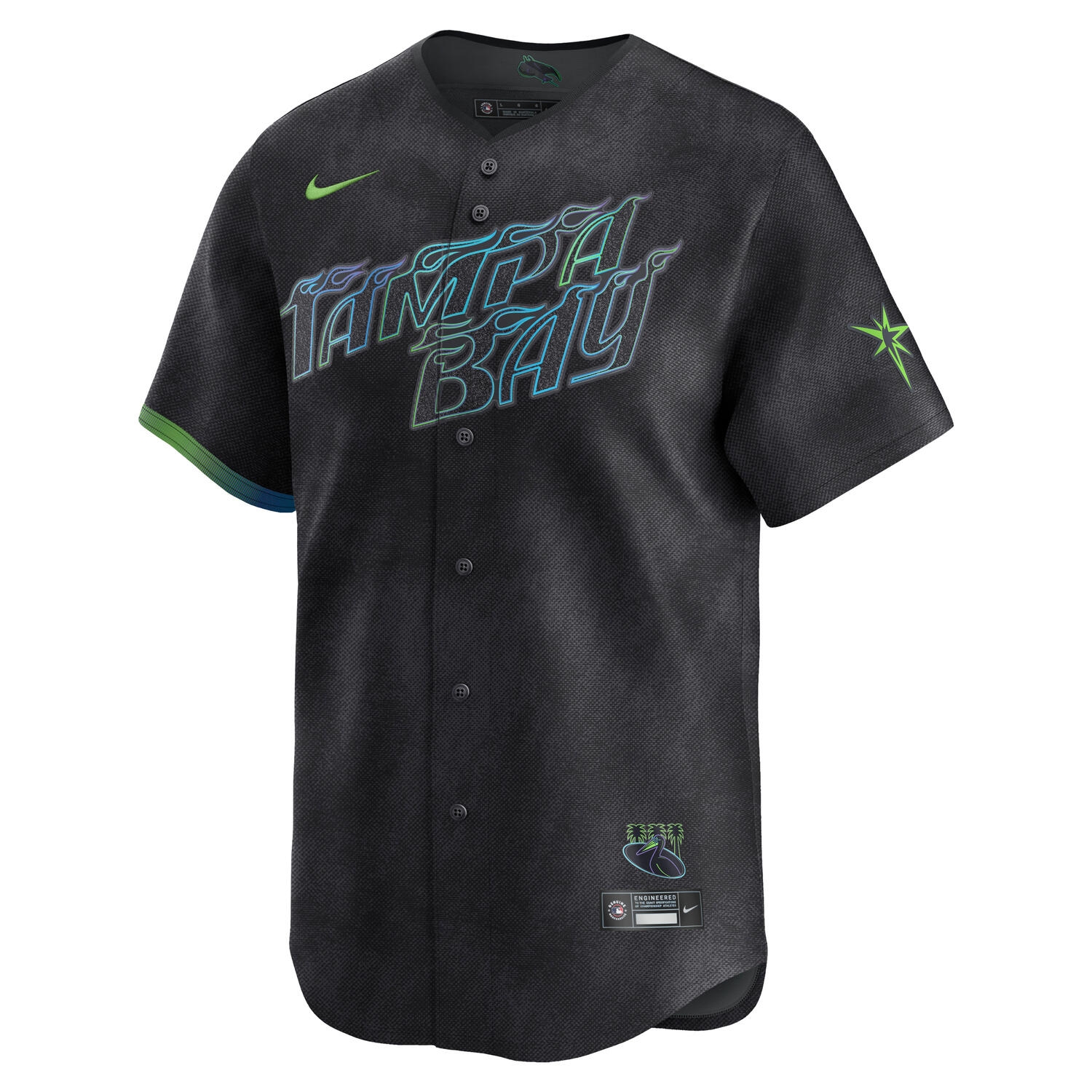 Tampa Bay Rays Limited City Connect MLB Jersey Dark Gray