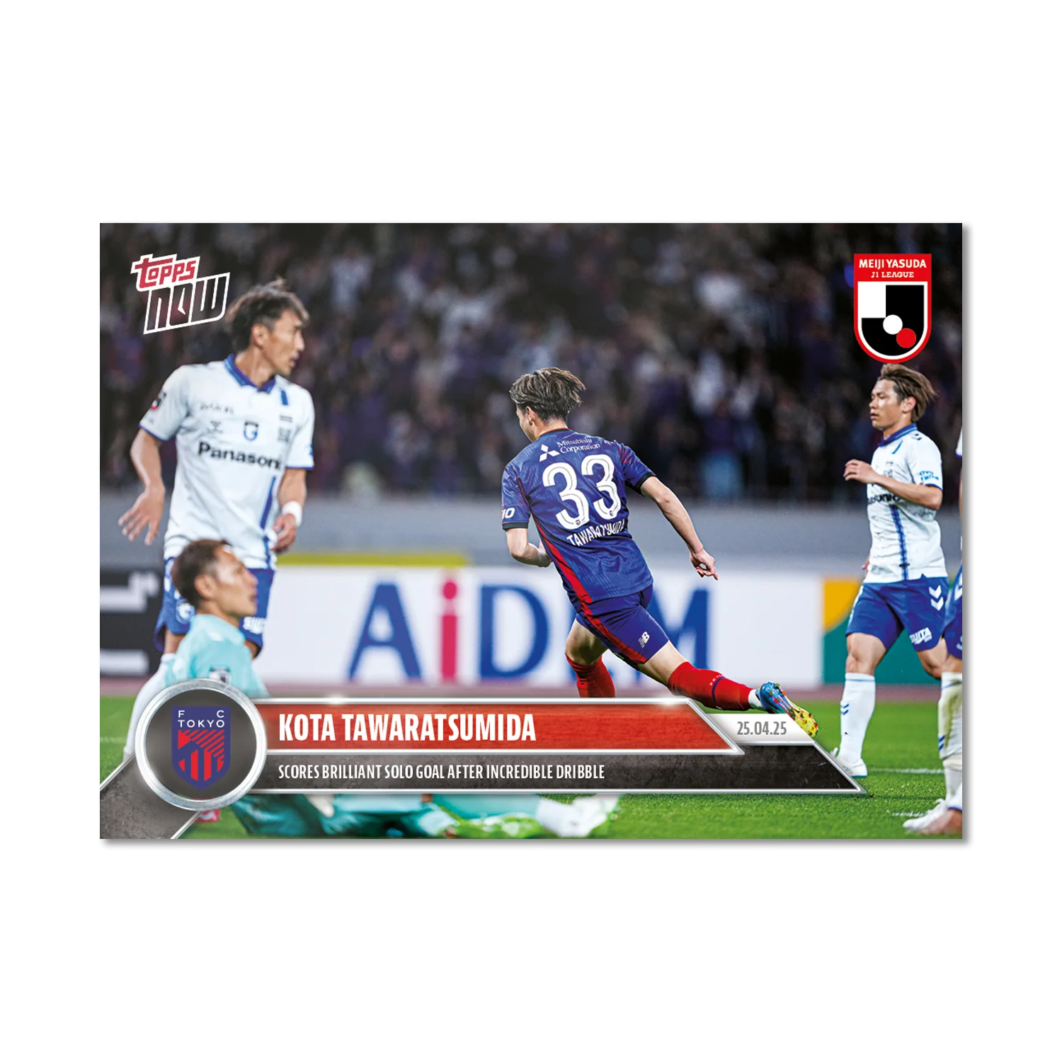 Kota Tawaratsumida - 2025 J.League® Topps NOW® - Card 16