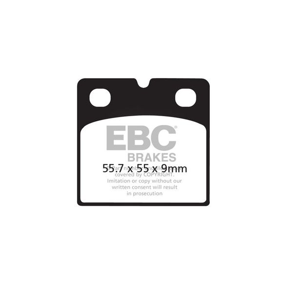 EBC Organic Front/Rear Brake Pads (Depending on Model)Ref: Fa018 / Fa18